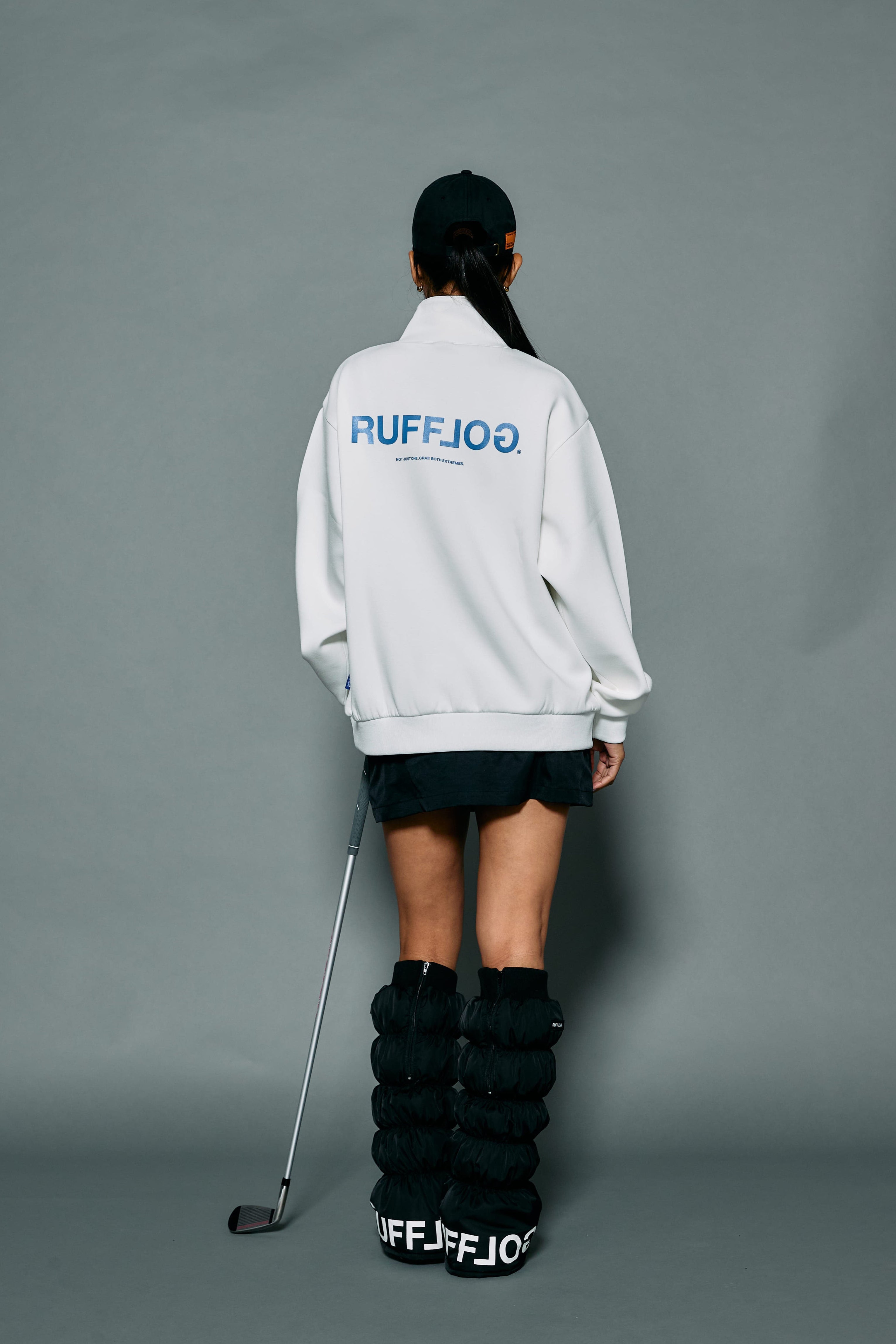 【2点】RUFFLOGラフロッグ★フードプルオーバーパーカー★カーゴパンツ RFLG WM fur leg warmer – RUFFLOG