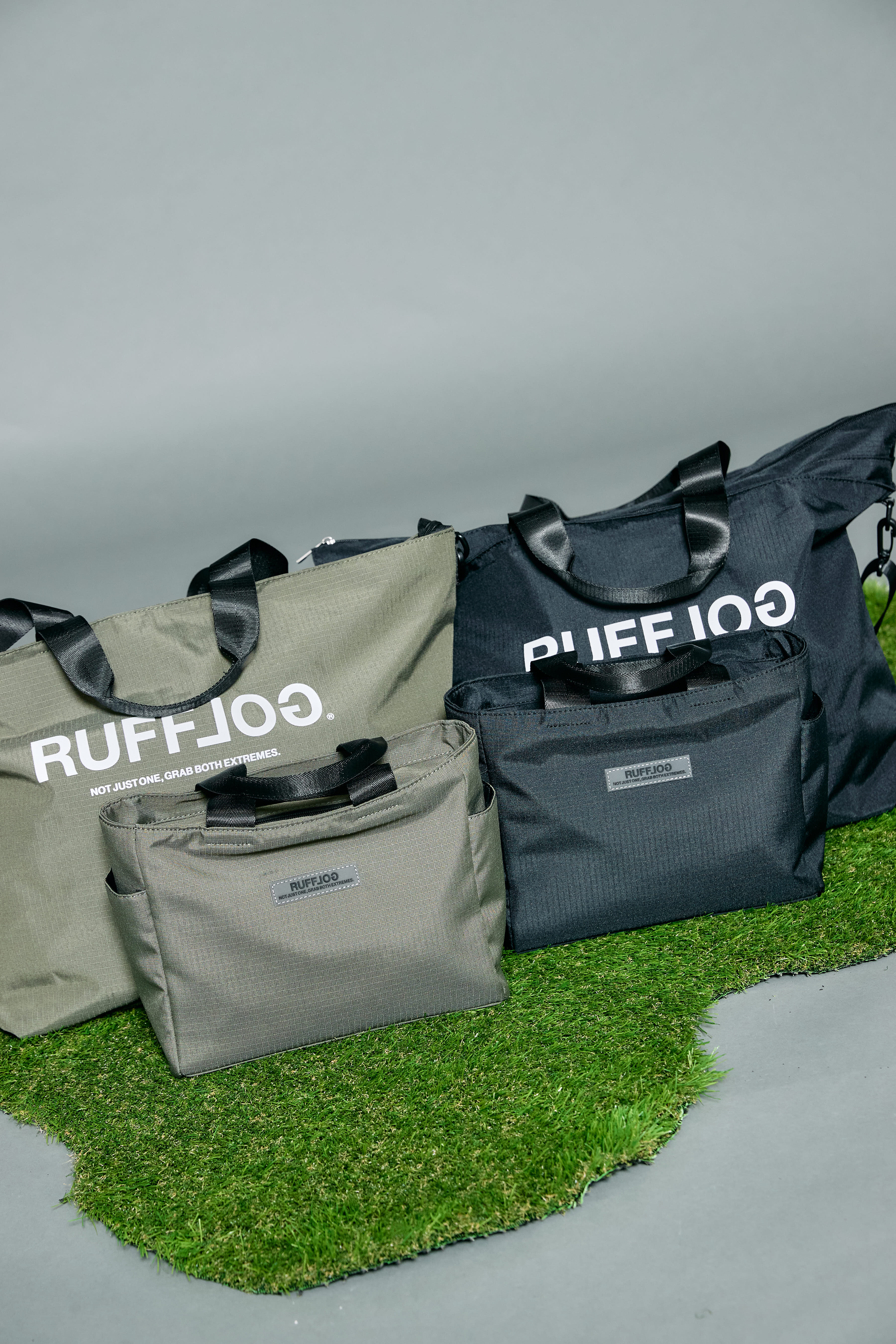 【新品未使用品】RUFFLOG ラフロッグ ZIPPER TOTE BAG RUFFLOG ZIPPER TOTE BAG