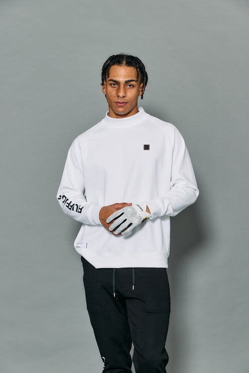 RG SQUARE LOGO L/S MOCKNECK