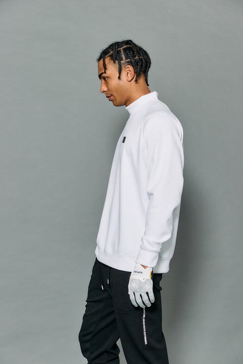 RG SQUARE LOGO L/S MOCKNECK