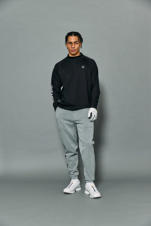 RG SQUARE LOGO L/S MOCKNECK