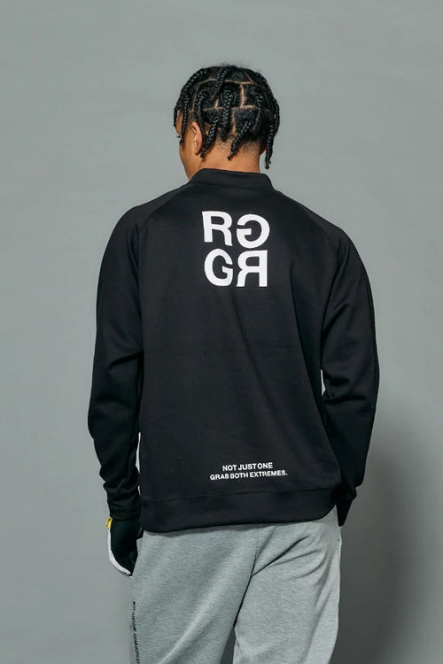 RG SQUARE LOGO L/S MOCKNECK