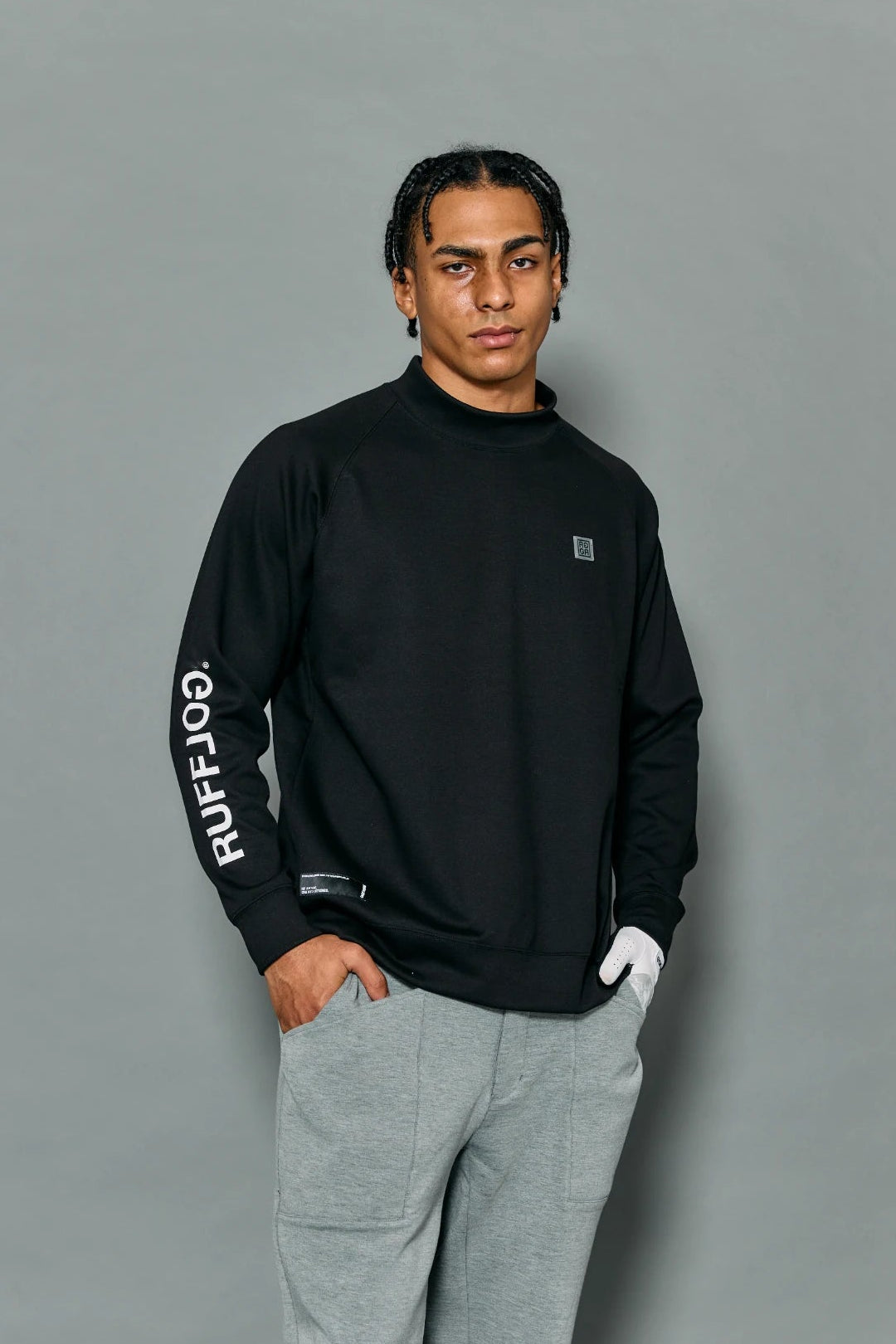 TANGRAM TSL LOGO SWEAT CREW WHITE （M）