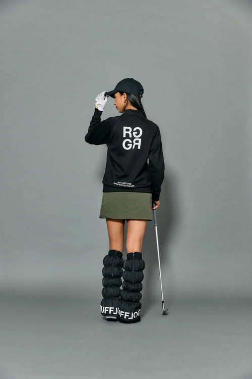 WM RG SQUARE LOGO L/S MOCKNECK