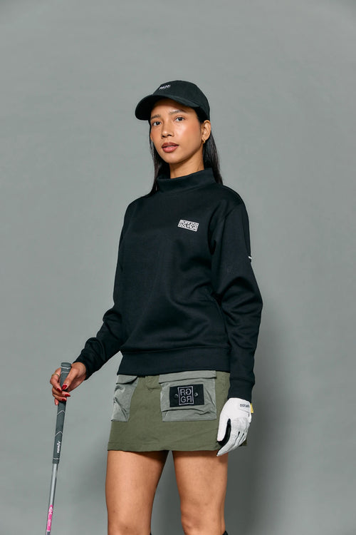 WM VERTICAL LOGO L/S MOCKNECK