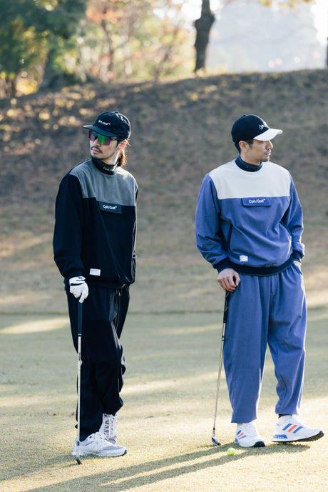 WAFFLE CORDUROY TRACK PANTS