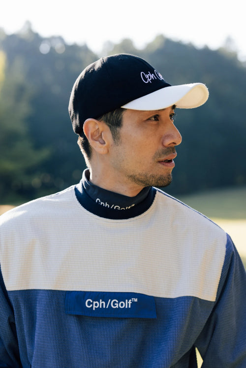 WAFFLE CORDUROY TRACK PULLOVER