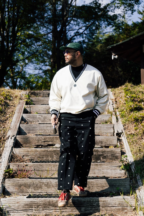 OVERLAP LOGO ADJUSTABLE CHINO