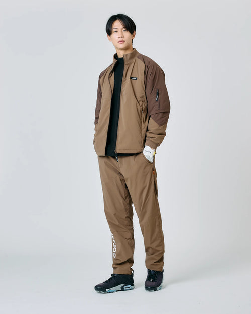 FLEECE LINING VERTICAL LOGO FULLZIP BLOUSON