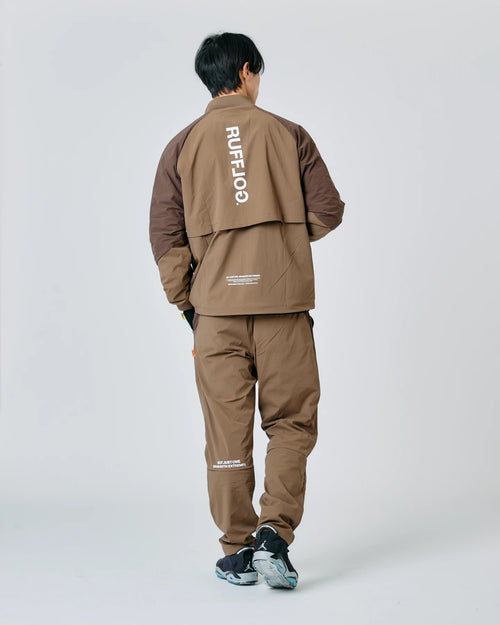 FLEECE LINING SIDE LOGO SLIM PANTS