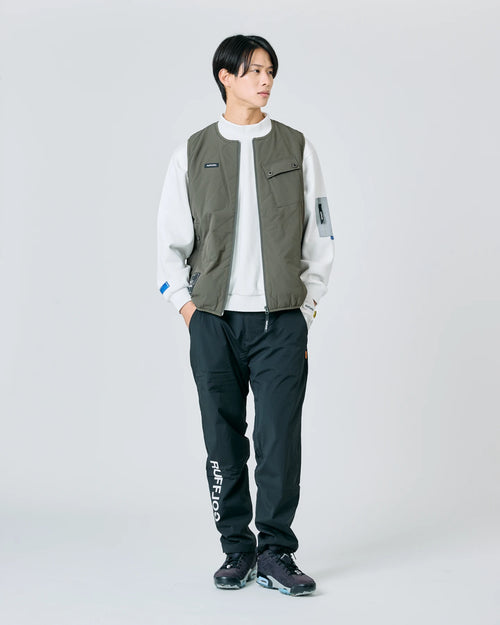 PADDED QUILTING CARGO VEST