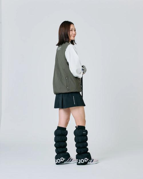 PADDED QUILTING CARGO VEST