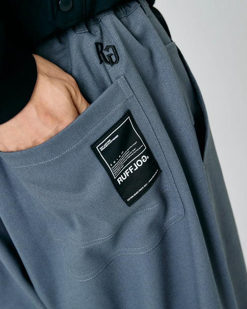 TWILL CHINO ADJUSTABLE TAPERED PANTS