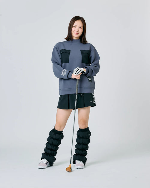 ADJUSTABLE SIDE POCKET PLEATED SKIRT