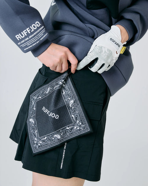 ADJUSTABLE SIDE POCKET PLEATED SKIRT