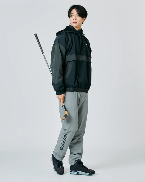 FLEECE LINING SIDE LOGO SLIM PANTS