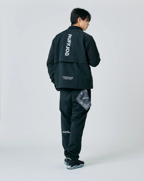 FLEECE LINING VERTICAL LOGO FULLZIP BLOUSON