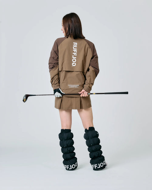 FLEECE LINING VERTICAL LOGO FULLZIP BLOUSON