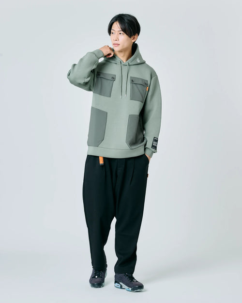 TWILL CHINO ADJUSTABLE TAPERED PANTS