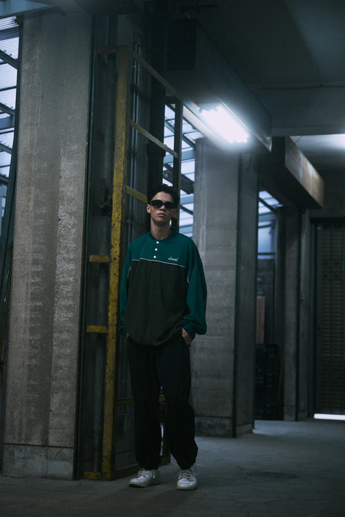 Contrast Piping L/S Henley