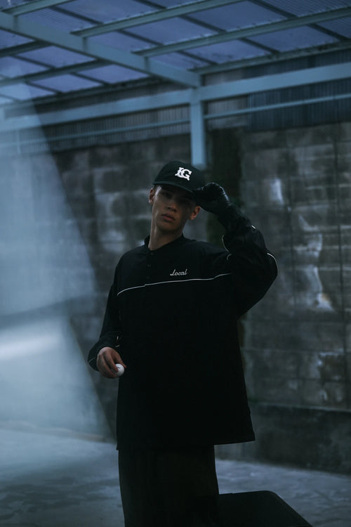 Contrast Piping L/S Henley