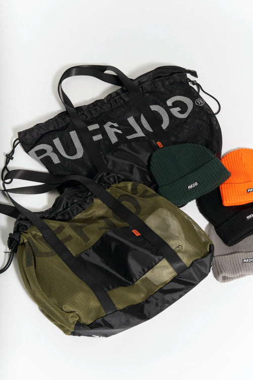 RFLG MESH TOTE BAG|若年層向けゴルフアパレル セレクトショップ RFLG MESH TOTE BAG|若年層向けゴルフアパレル セレクトショップ