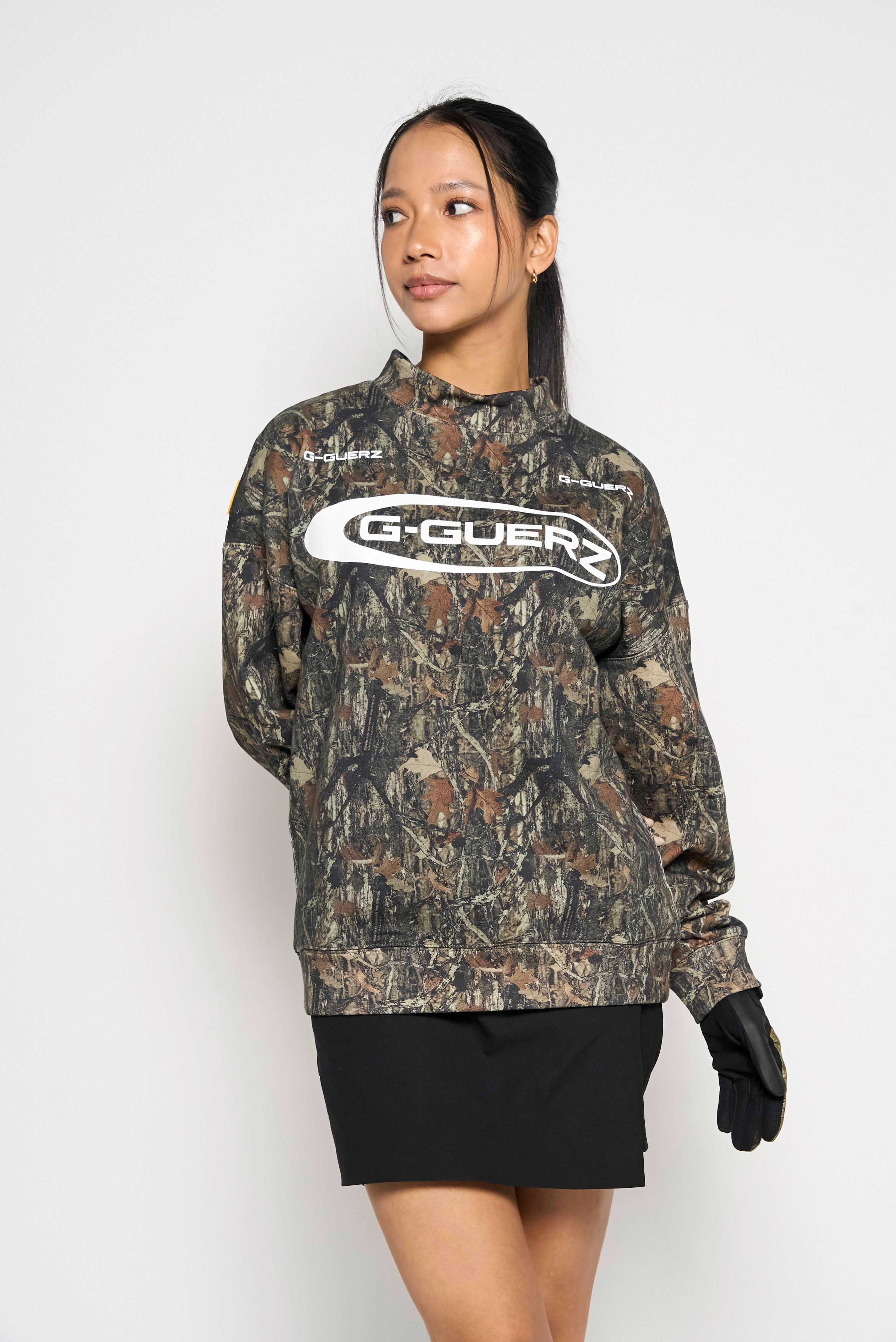 GG CIRCLE LOGO MOCK NECK SWEAT – RUFFLOG