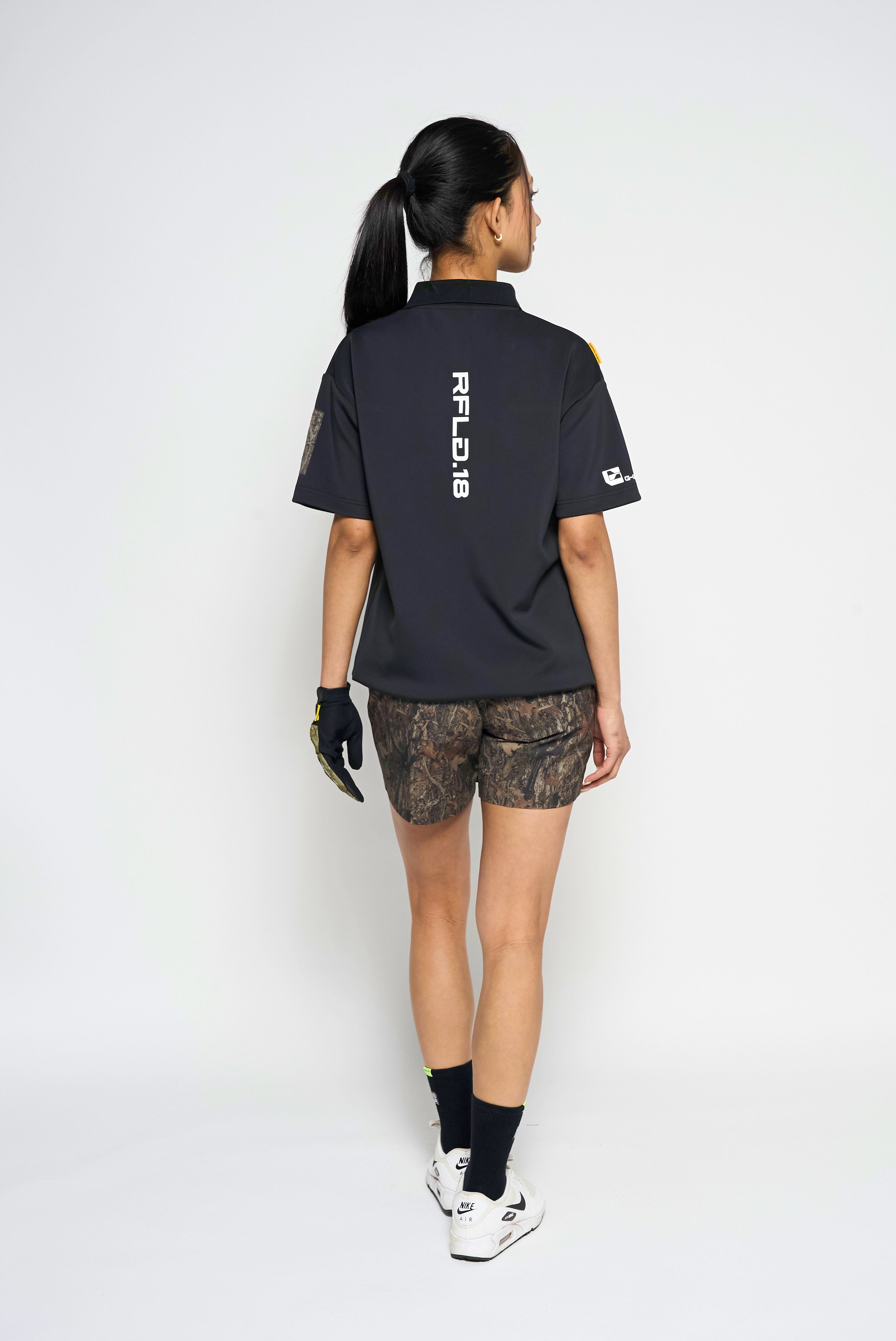 ラフロッグ GG VERTICAL LOGO POLO サイズL GG VERTICAL LOGO POLO S/S – RUFFLOG