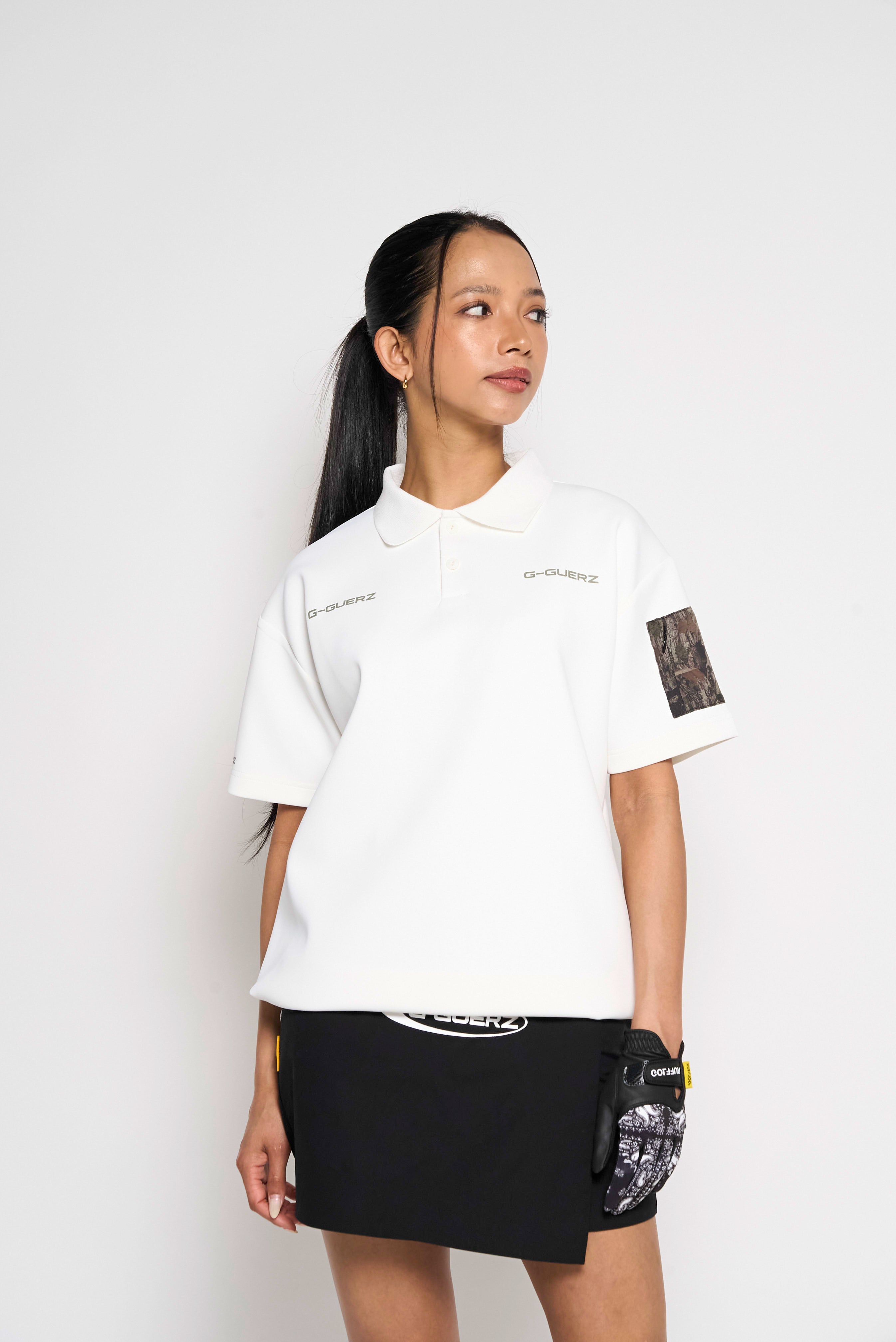 ラフロッグ GG VERTICAL LOGO POLO サイズL GG VERTICAL LOGO POLO S/S – RUFFLOG