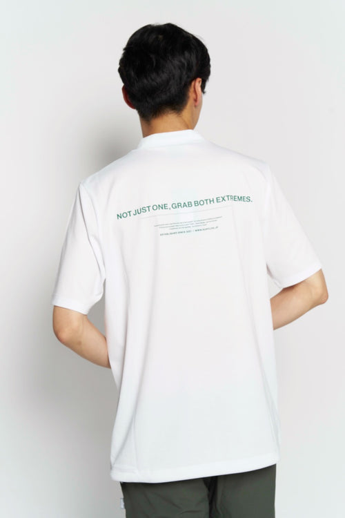 HEAD AND TAIL LOGO OUT POCKET MOCK NECK SHIRTS