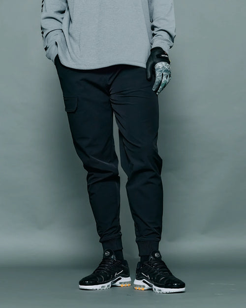 STRETCH SLIM TAPERED JOGGER PANTS