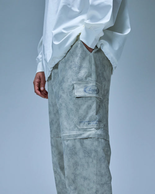 CONVERTIBLE TIE-DYE EASY PANTS