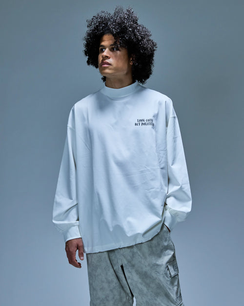 Old English Logo L/S MOCK