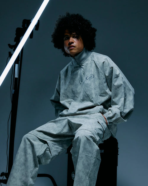 CONVERTIBLE TIE-DYE EASY PANTS