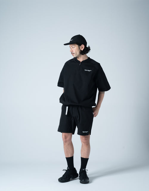 LIGHT WEIGHT SS ZIP PULLOVER