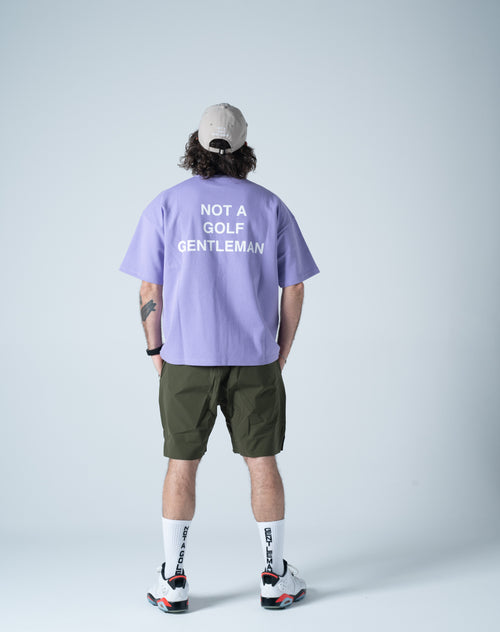 GENTLEMAN HALF MOCK NECK TEE