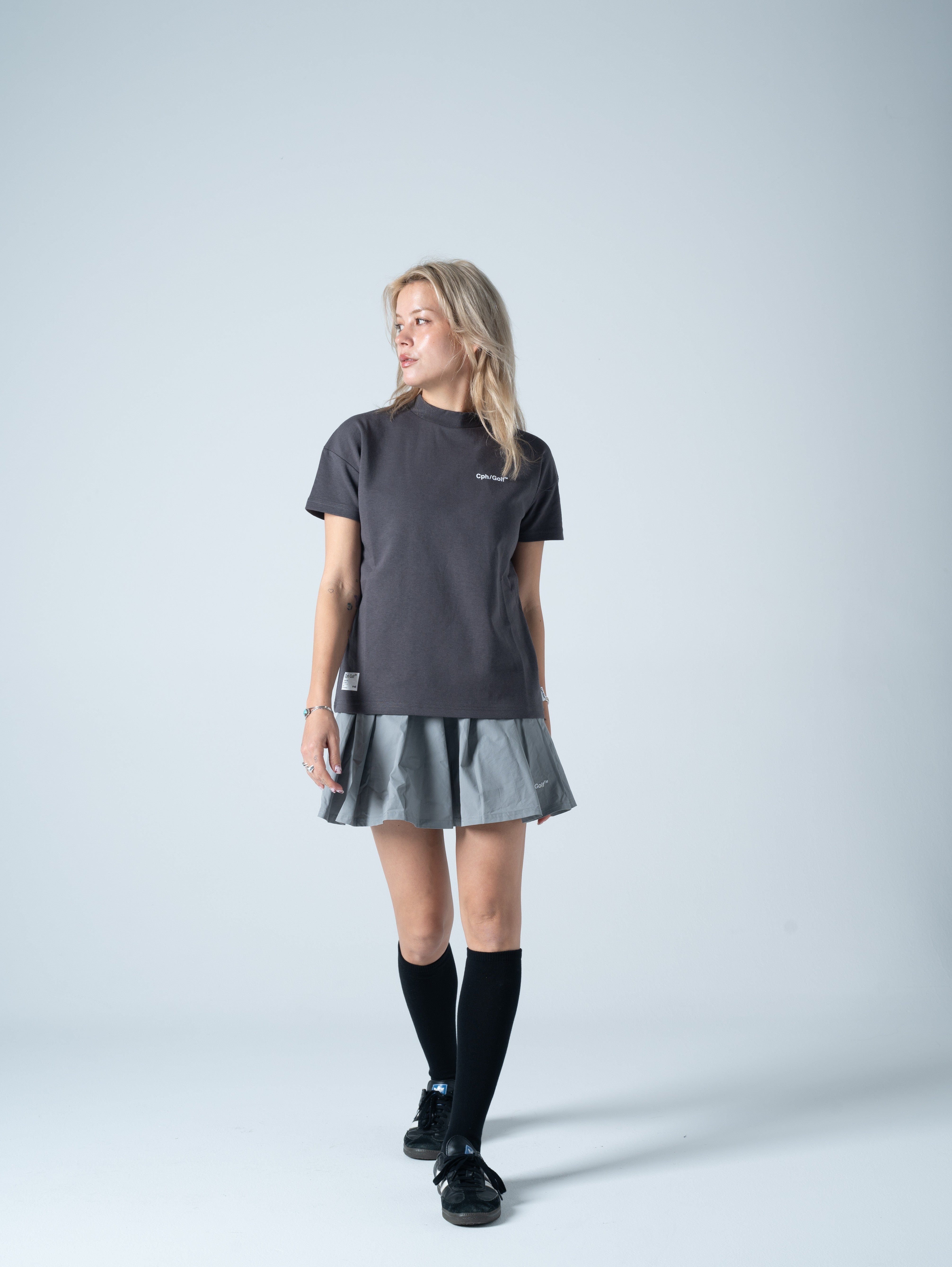 MADEMOISELLE HALF MOCK NECK TEE（Cph/Golf）｜RUFFLOG公式