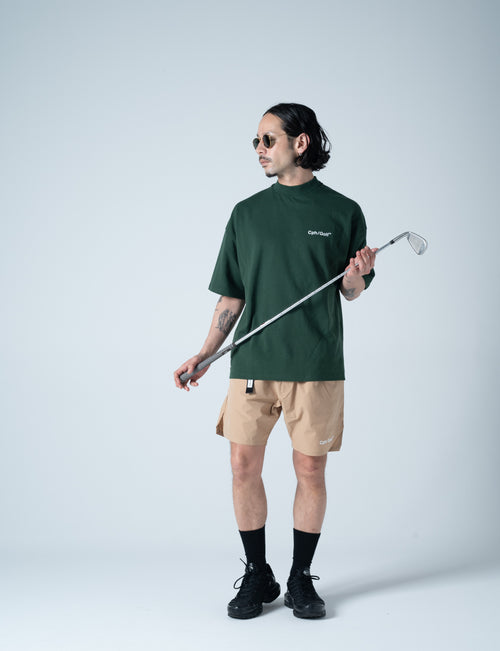 GENTLEMAN HALF MOCK NECK TEE