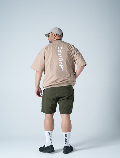 LIGHT WEIGHT SS ZIP PULLOVER