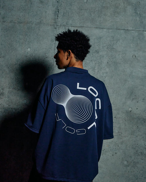 Ripple Logo S/S MOCKNECK