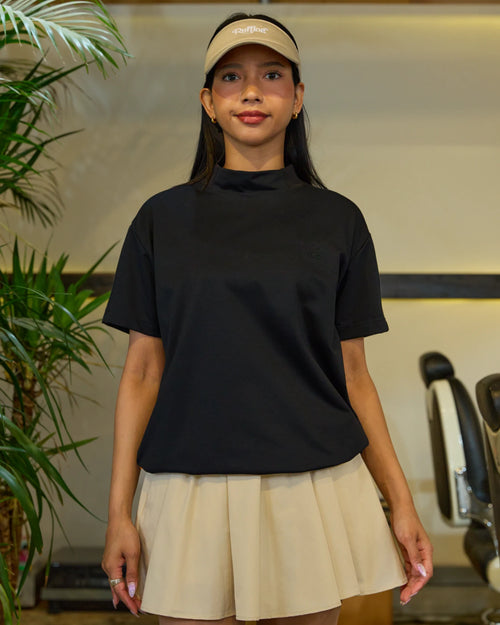 EMBROIDERED MOCKNECK 26SS-5