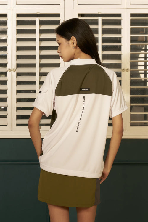 BICOLOR MOCKNECK SHIRTS 26SS-4