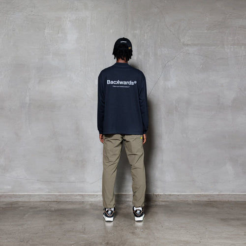 Primary Logo Mock Neck L/S