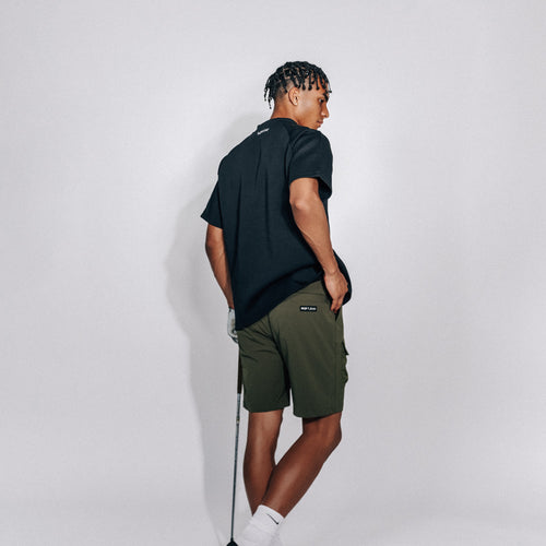 HYPER STRETCH GOLF SHORTS OLIVE