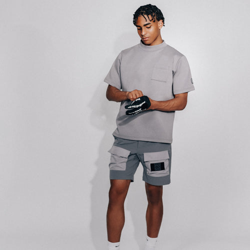 HYPER STRETCH GOLF SHORTS GRAY