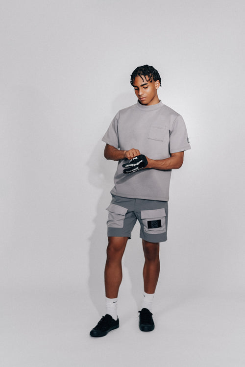 HYPER STRETCH GOLF SHORTS GRAY