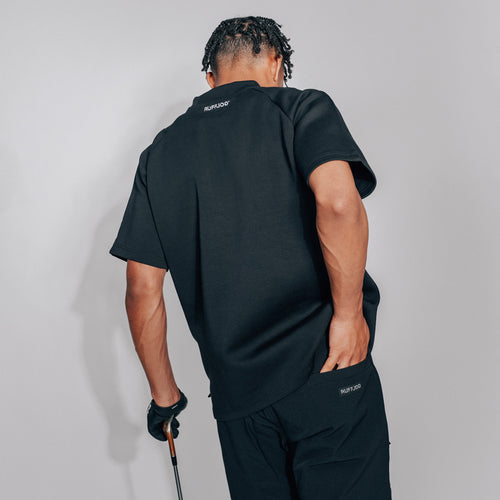 HYPER STRETCH GOLF SHORTS BLACK