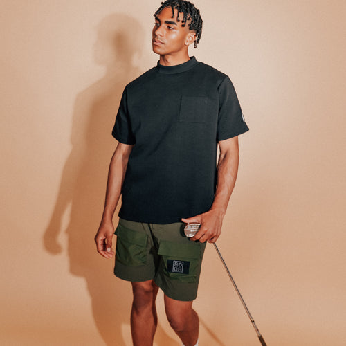 HYPER STRETCH GOLF SHORTS OLIVE