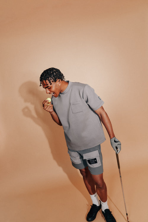 HYPER STRETCH GOLF SHORTS GRAY