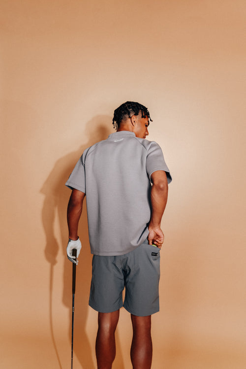 HYPER STRETCH GOLF SHORTS GRAY